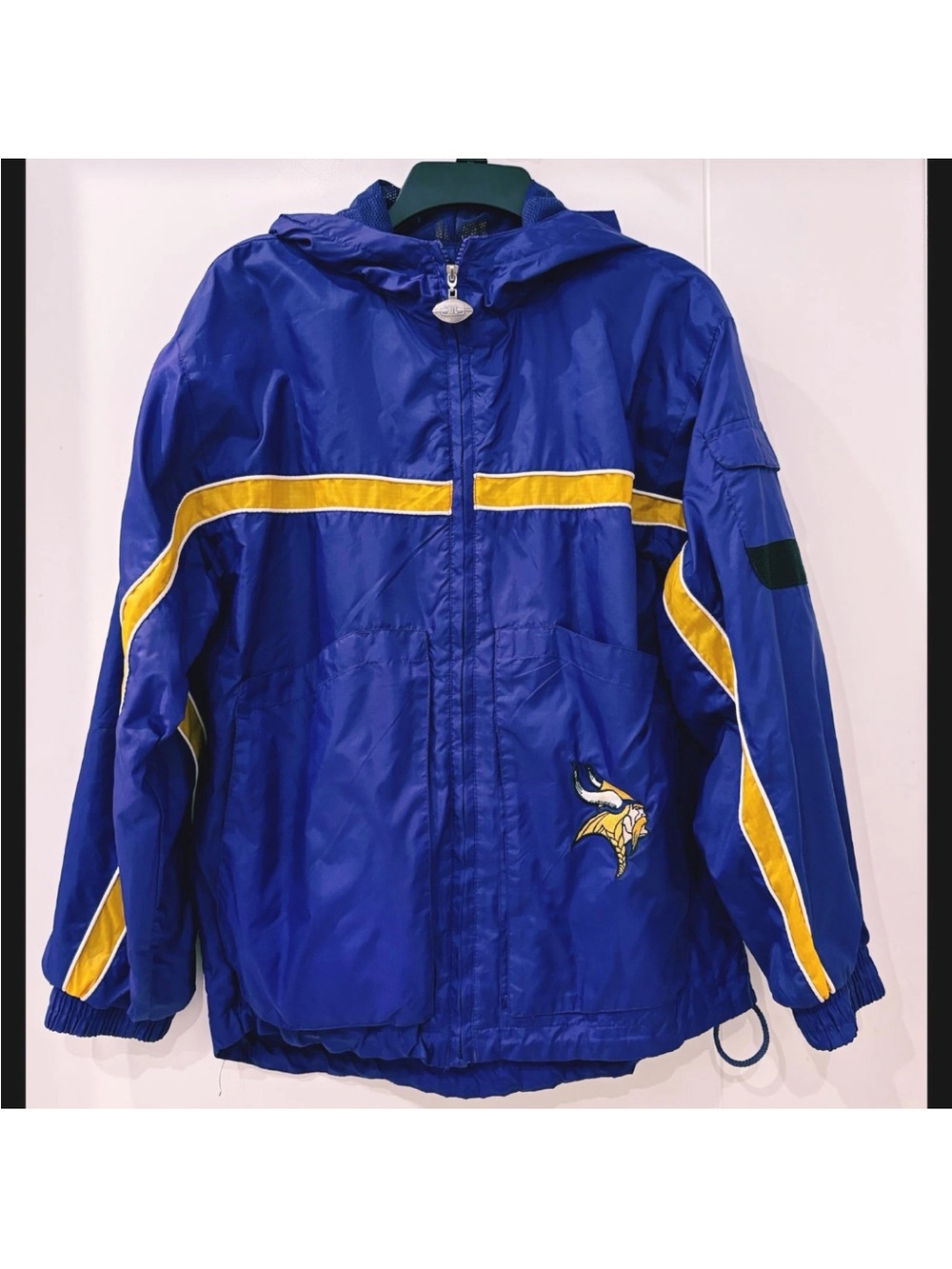 Vintage Minnesota Vikings NFL Mighty Mac Play Football Jacket Youth XL